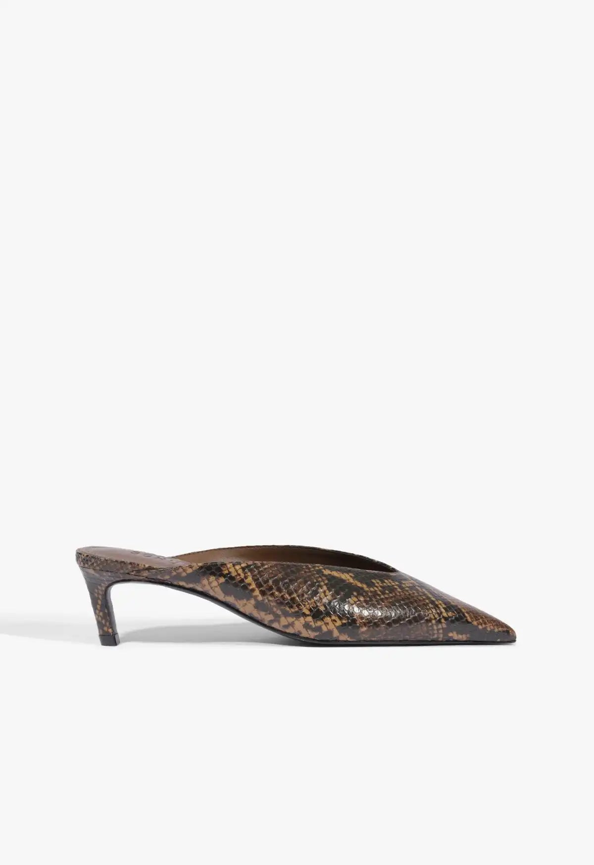 Loren Mid Leather Pump