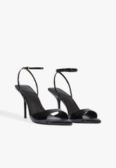 Elodie Buckle Patent Leather Sandal