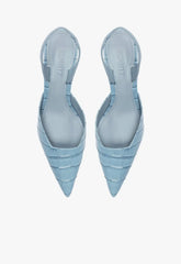 Paola Mid Stiletto Blue Pump