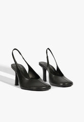 Brigitte Sling Leather Pump