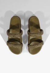 Ruby Green Sporty Sandal