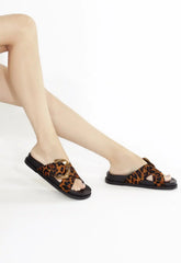 Lois Sporty Calf Hair Sandal