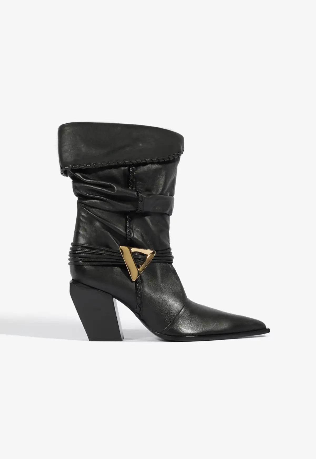 Sable Leather Bootie
