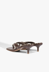 Nayra Leather Thong Sandal