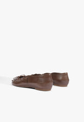 Luisa Leather Ballet Flat