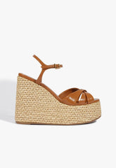 Keefa Raffia Wedge Sandal