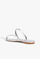 Nylle Metallic Flat Sandal