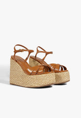 Keefa Raffia Wedge Sandal