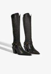Maine Up Buckle Leather Boot