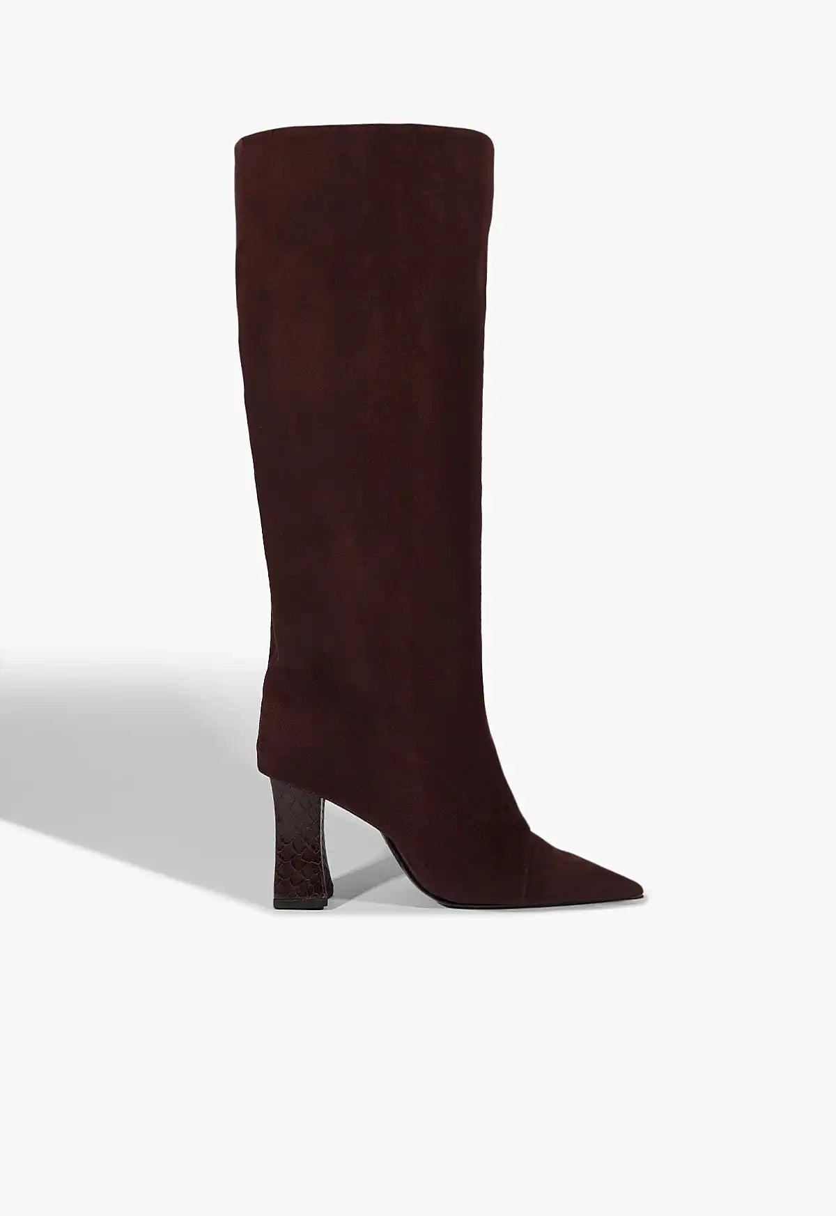 Terry Up Leather Boot