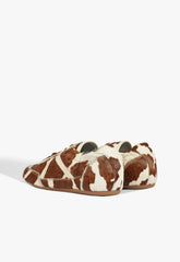 Eight Animal Print Leather Sneaker