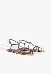 Lowen Leather Flat Sandal