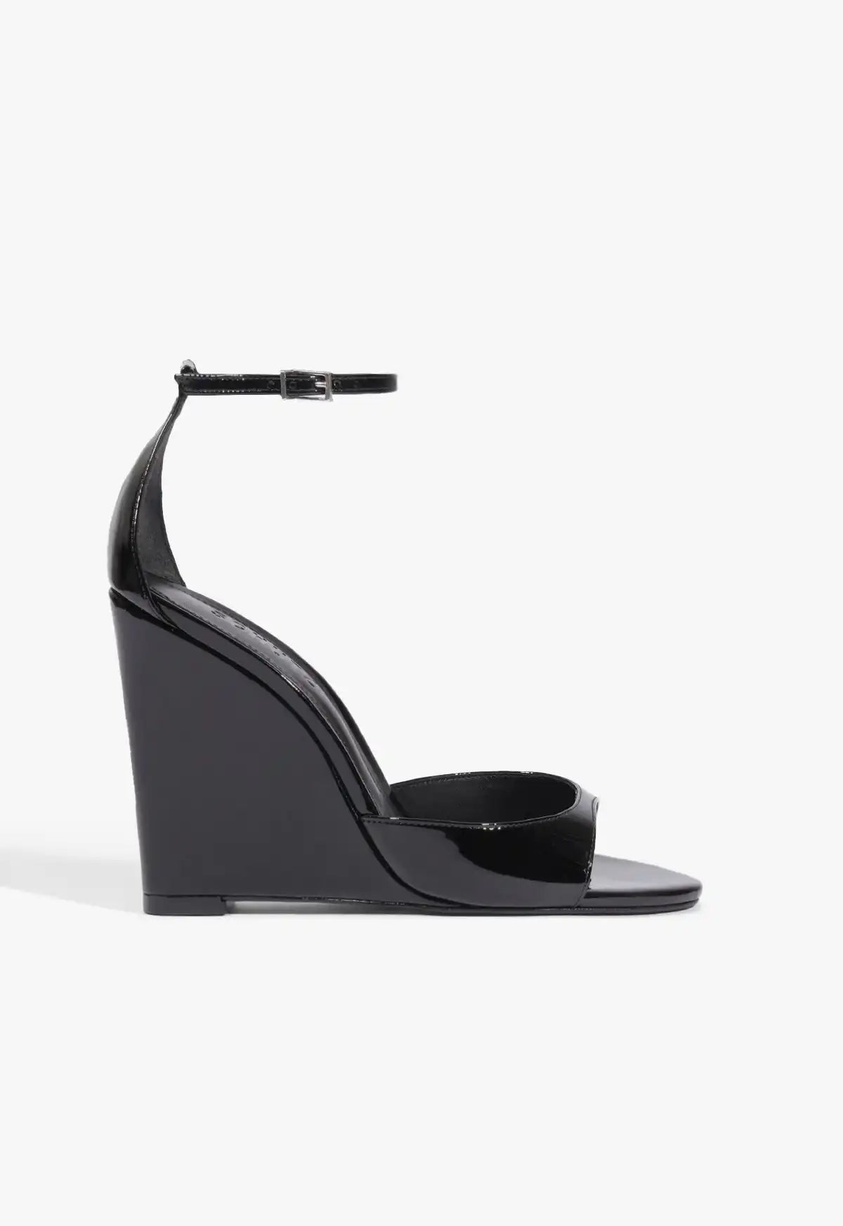Scarlett Wedge Patent Leather Sandal