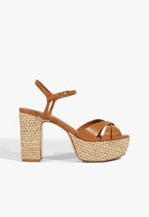 Keefa Raffia Platform Sandal