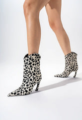 Maryann Curve Leather Bootie