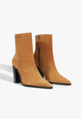 Mikki Block Suede Bootie