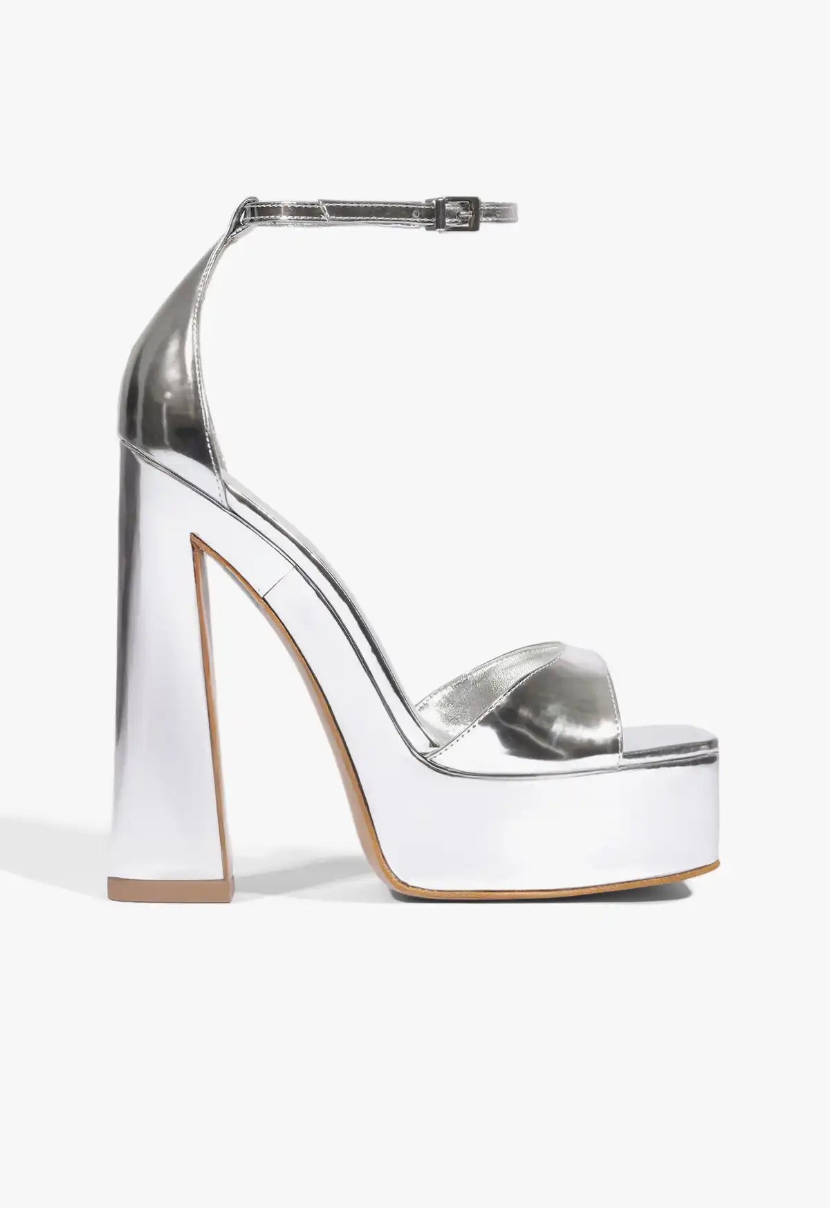 Tate Platform Metallic Sandal