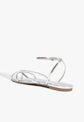 Caeline Buckle Metallic Sandal