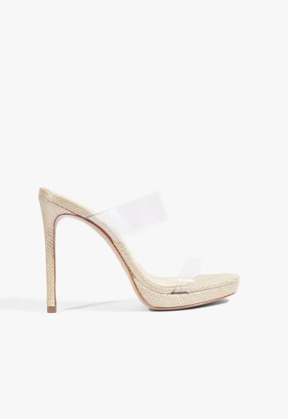 Ariella Raffia Platform Sandal