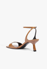 Ciara Mid Patent Leather Sandal