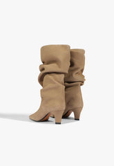 Dellia Slouch Suede Bootie