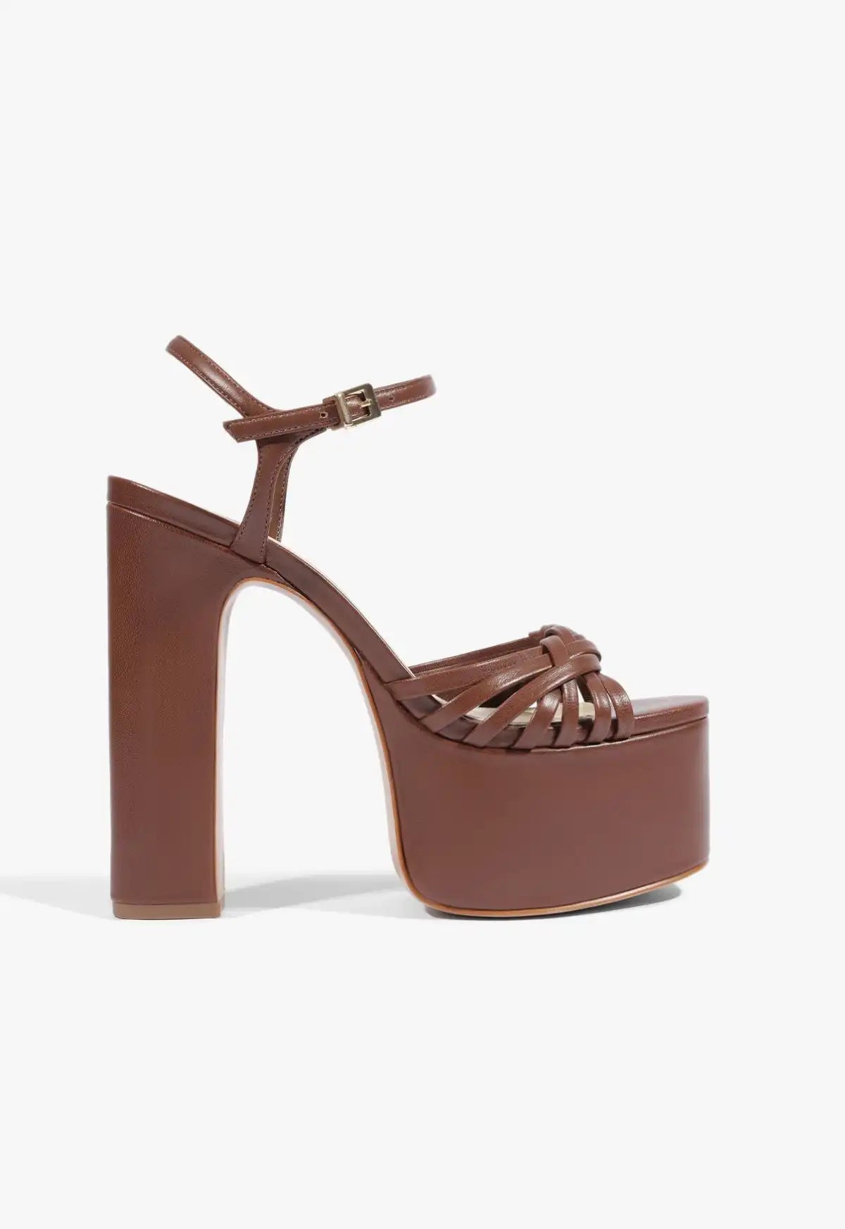 Tara Platform Leather Sandal