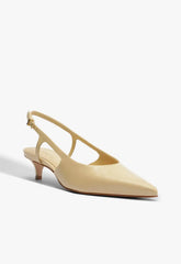 Boris Kitten Leather Pump