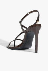 Azure Patent Sandal