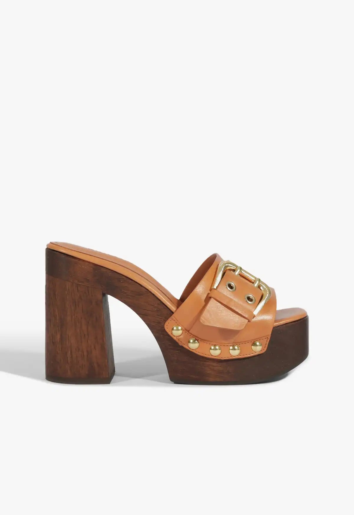 Irie Platform Leather Sandal