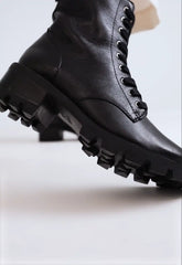 Gioconda Leather Bootie