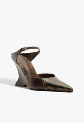 Siena Buckle Mule Pump