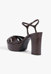 Keefa Leather Platform Sandal