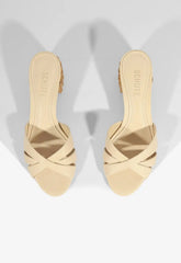 Keefa Straw Mule Sandal