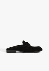 Tyche Mule Suede Flat