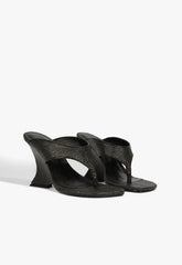 Maya Raffia Wedge Sandal