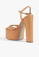 Tara Platform Leather Sandal