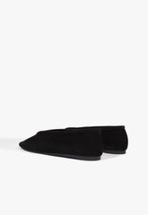 Courtney Suede Flat