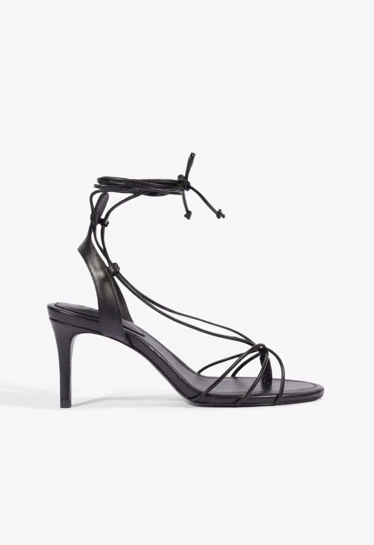 Demetria Mid Leather Sandal