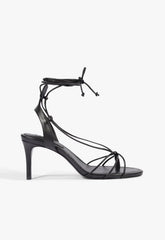 Demetria Mid Leather Sandal