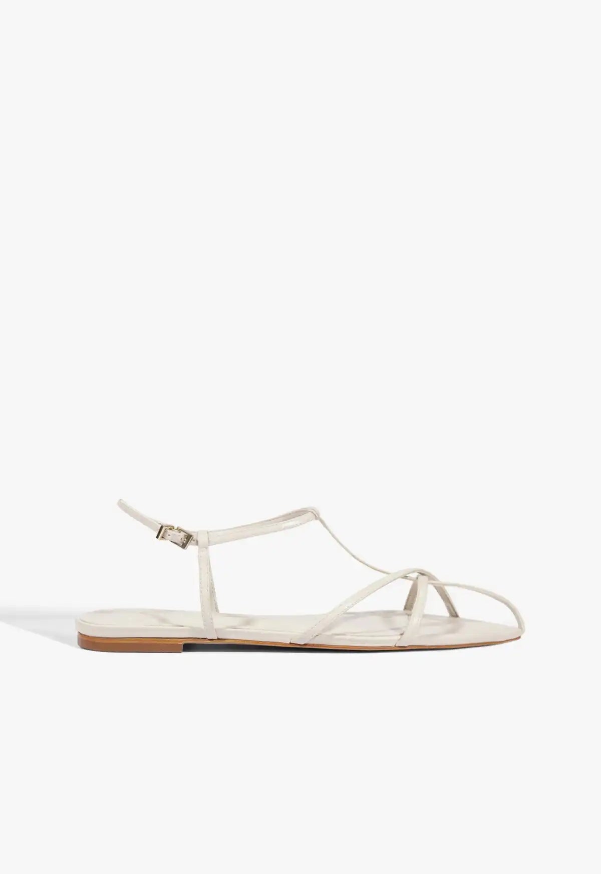 Lowen Leather Flat Sandal