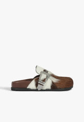 Grace Calf Hair Clog