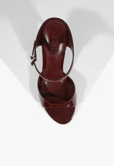Lyra Mid Patent Sandal