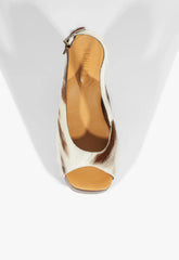 Rose Sling Calf Hair Sandal