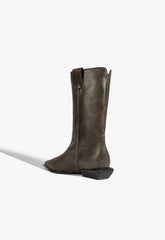 Ashley Leather Bootie