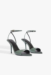 Elodie Buckle Patent Leather Sandal