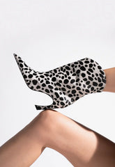 Maryann Curve Calf Hair Bootie