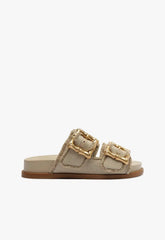 Enola Sporty Linen Sandal