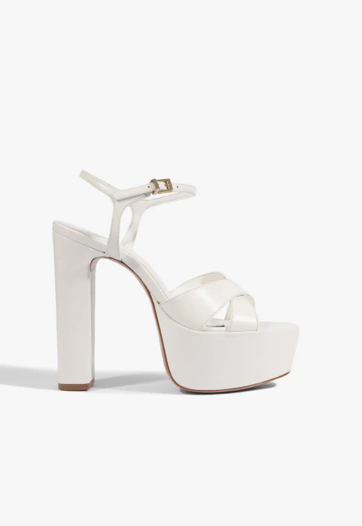Kiona Leather Platform Sandal