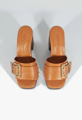Irie Platform Leather Sandal
