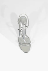 Azure Mid Metallic Sandal